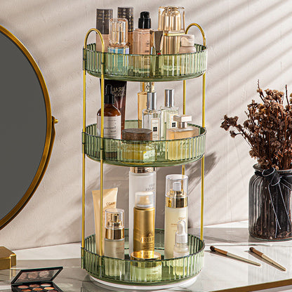 360° Rotating Makeup Organizer