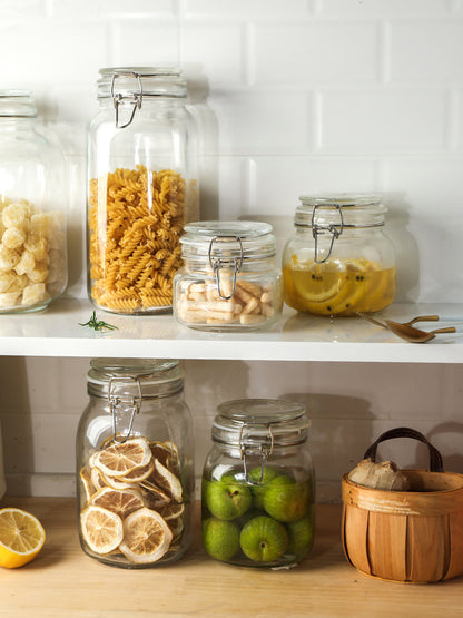 CrystalLock Glass Storage Jar