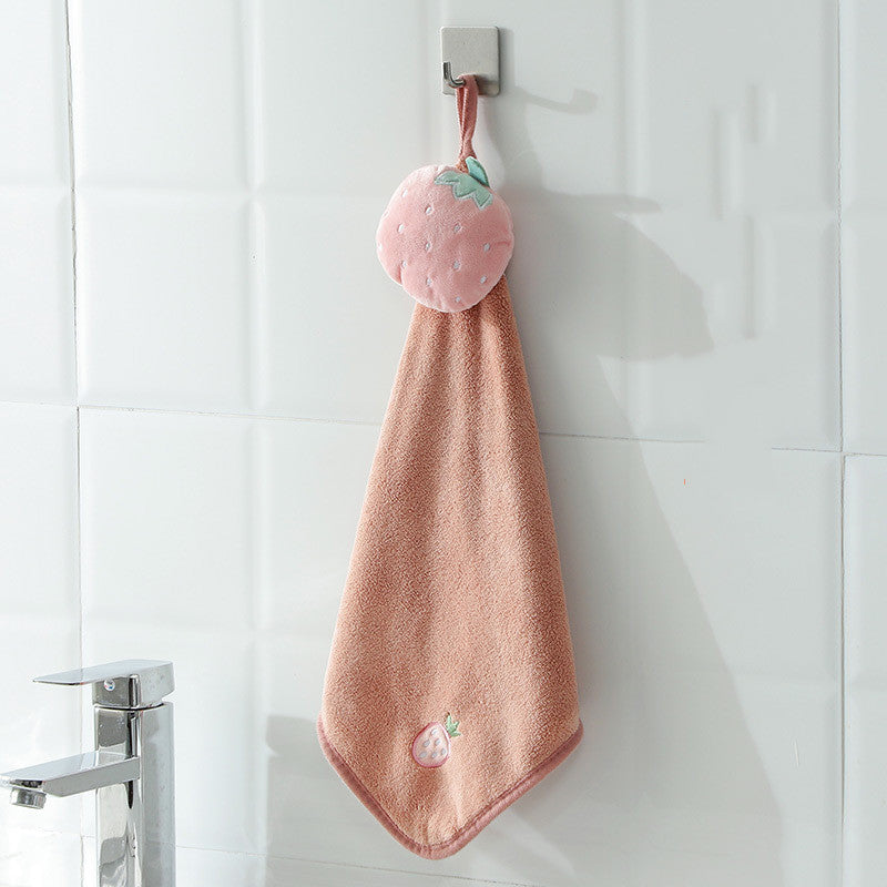 Hanging Cartoon Absorbent Hand Towel