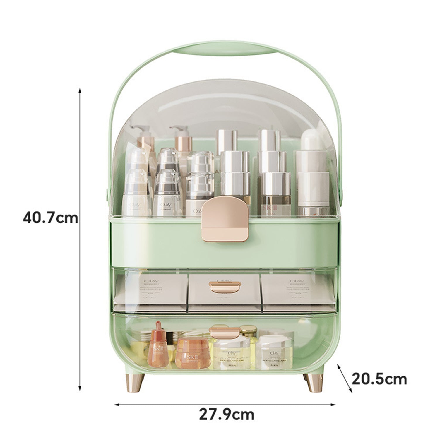 Large 3-Tier Skincare Organizer