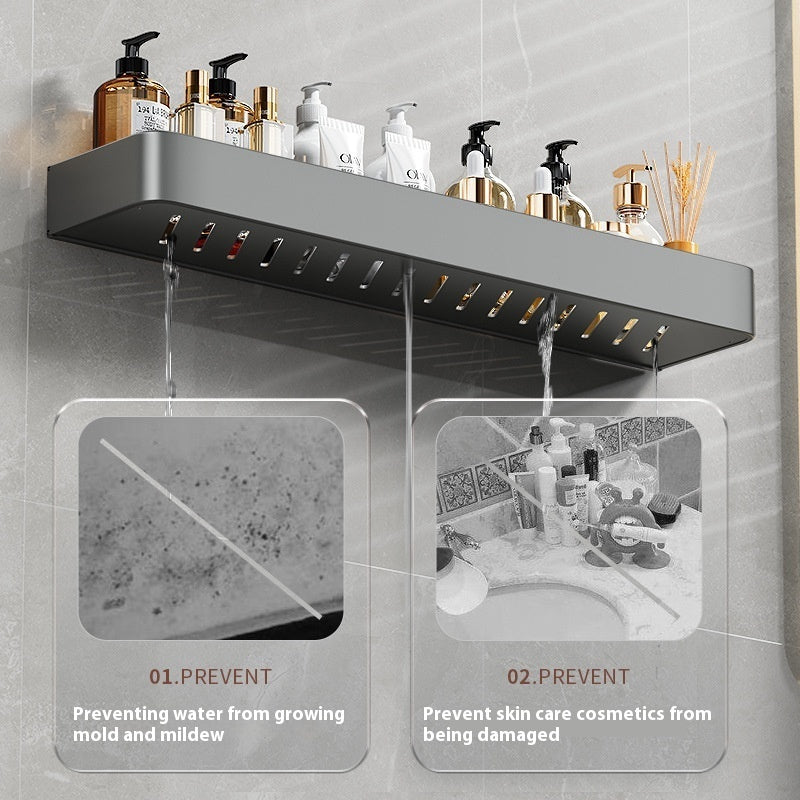 Punch-Free Wall Storage Rack