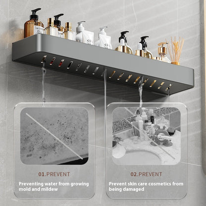 Punch-Free Wall Storage Rack