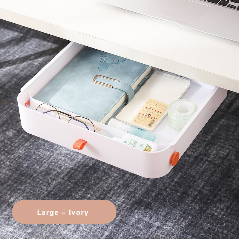 Under-Desk Drawer Storage Organizer