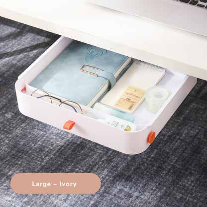 Under-Desk Drawer Storage Organizer