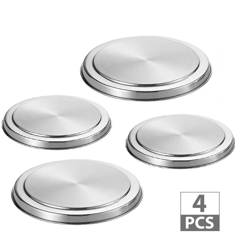 Stainless Steel Stove Burner Cover Set