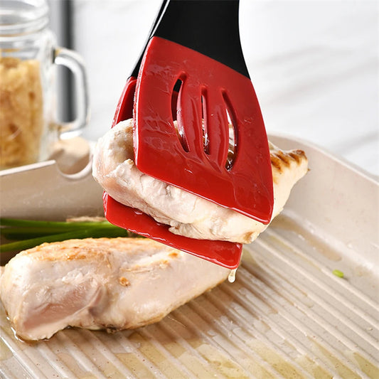 3-in-1 Silicone Frying Spatula Clip