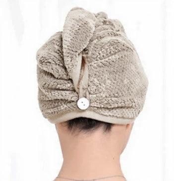 Microfiber Hair Drying Towel Hat