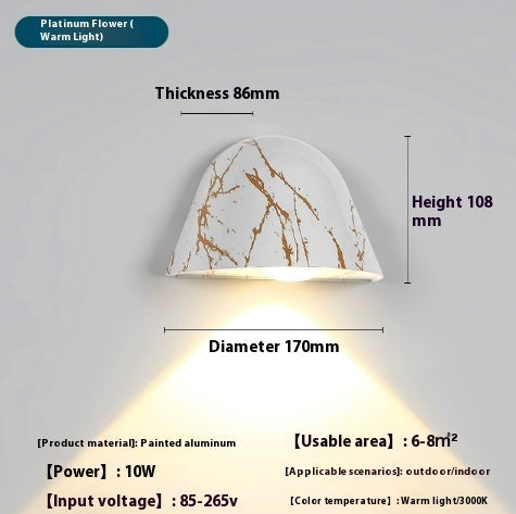 Outdoor Waterproof LED Wall Lamp