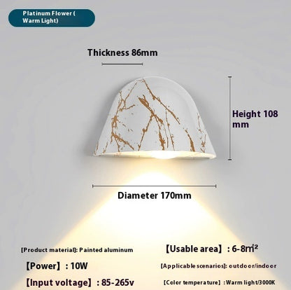 Outdoor Waterproof LED Wall Lamp