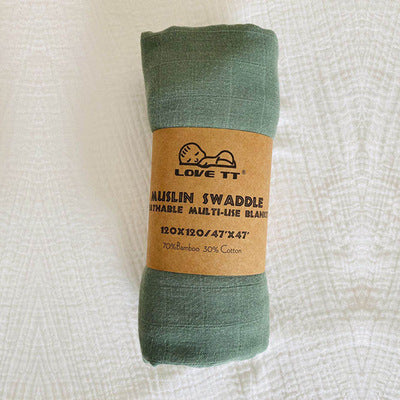 Bamboo Cotton Baby Wrap Towel