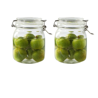 CrystalLock Glass Storage Jar