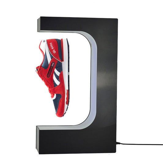 E-Type Magnetic Suspension Shoe Display Rack