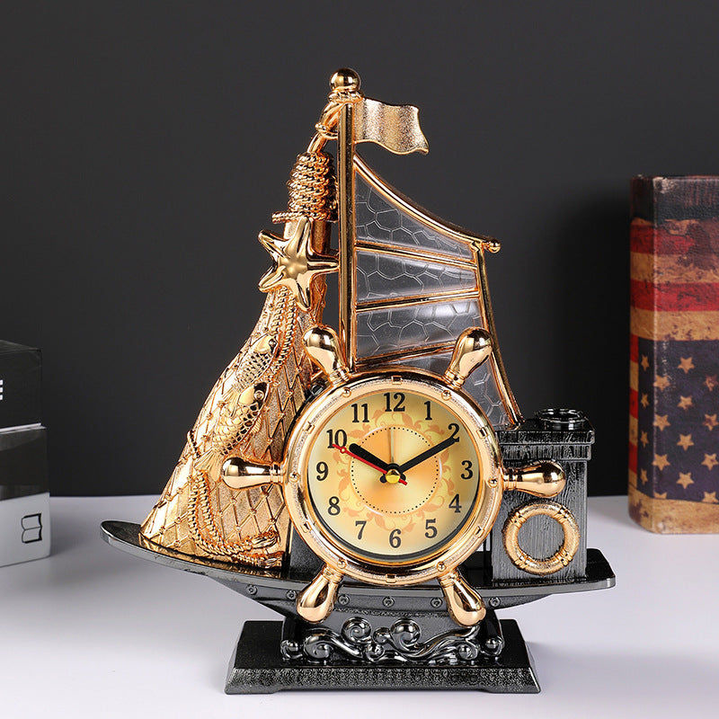Boat-Shaped Alarm Clock