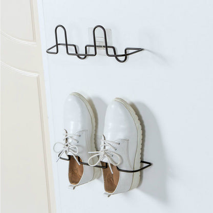 Adhesive Wall-Mounted Shoe Rack