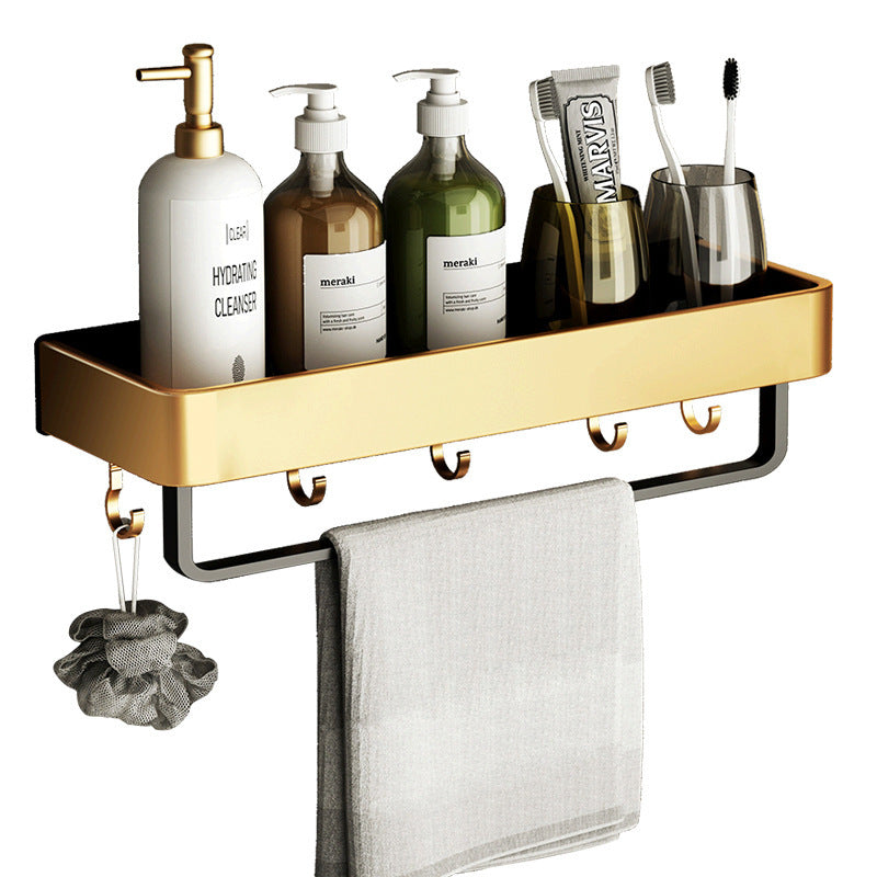 Luxury Aluminum Bathroom Shelf Set