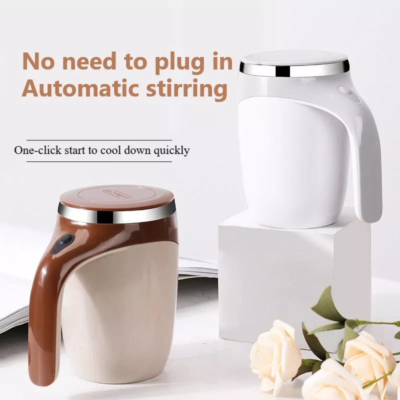 Automatic Self-Stirring Coffee Cup