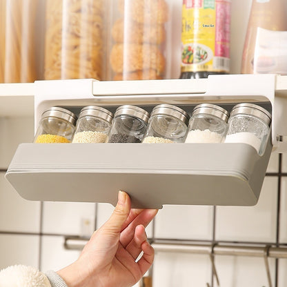 Hanging Seasoning Bottle Rack