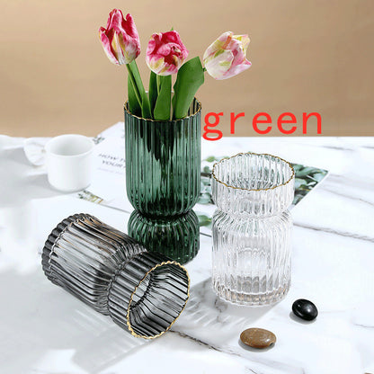 Electroplated Glass Vase Decor