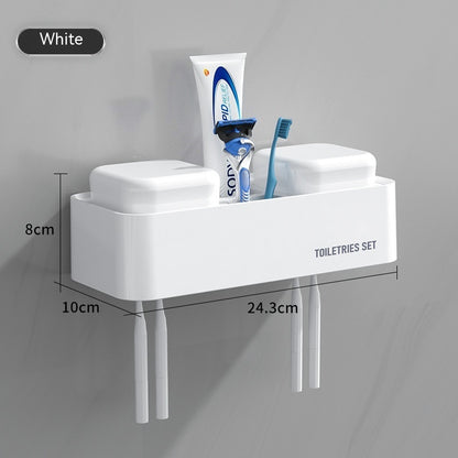 Wall-Mounted Toothbrush Holder
