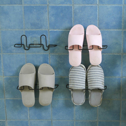 Adhesive Wall-Mounted Shoe Rack