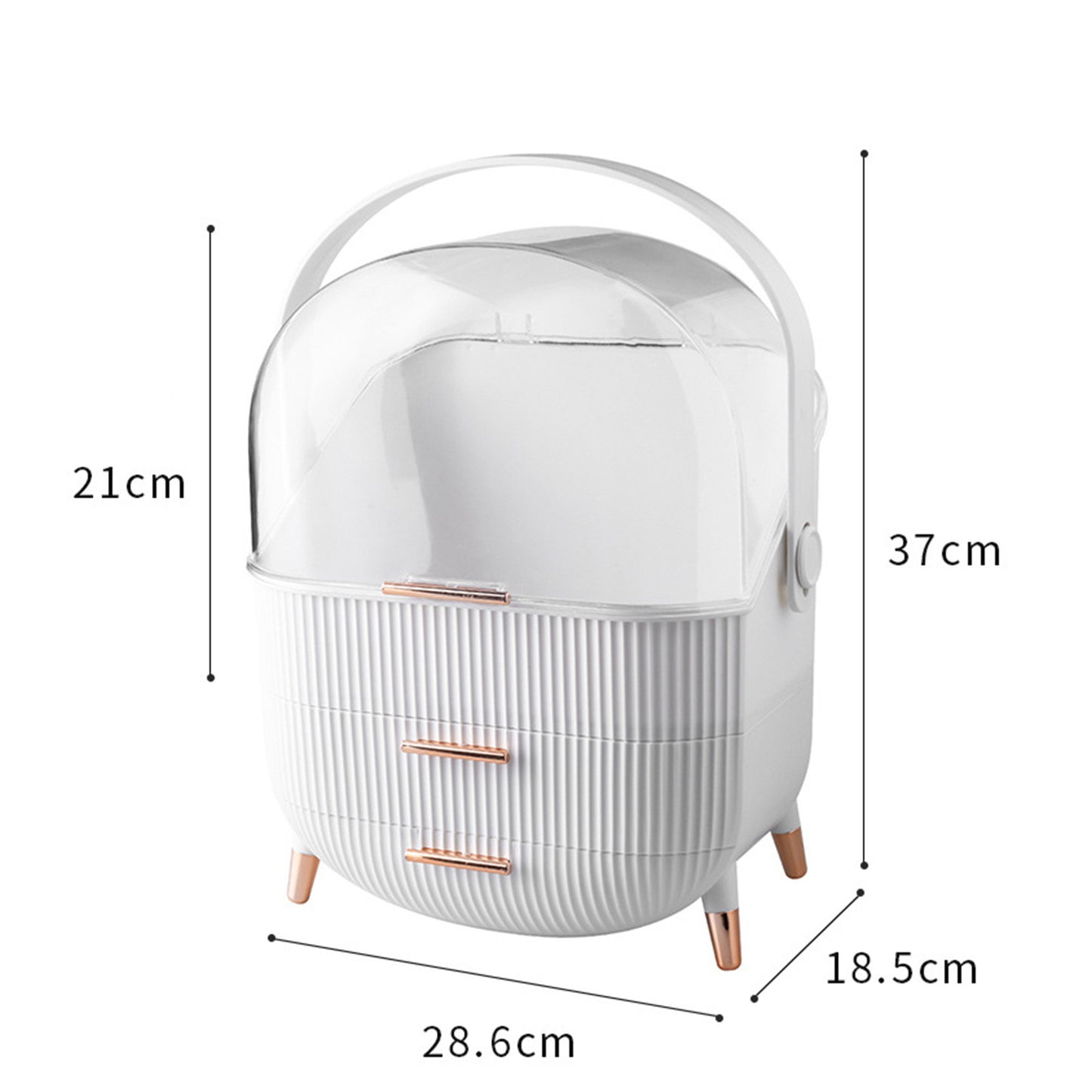 2-Drawer Makeup & Skincare Organizer