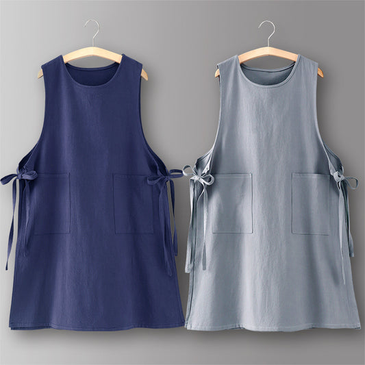 The Everyday Cotton Vest Apron