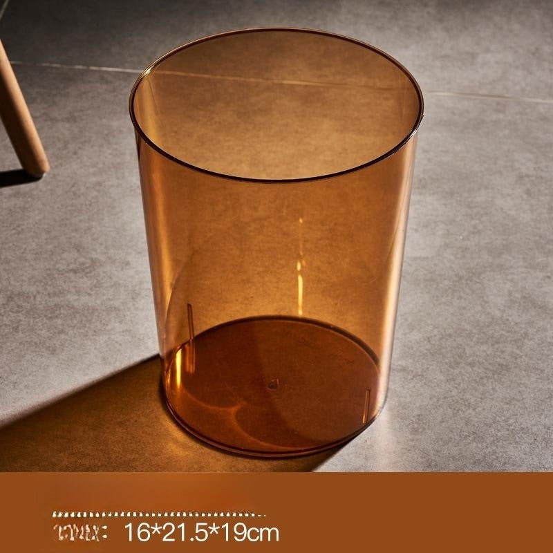 Household Transparent Trash Bin