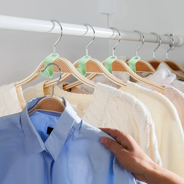 Clothes Hanger Connector Hooks (40-Pack)