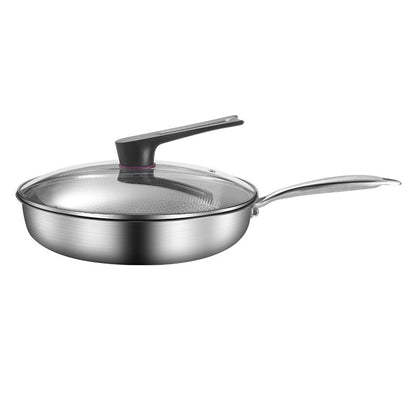 Multi-Purpose Honeycomb Deep Frying Pan