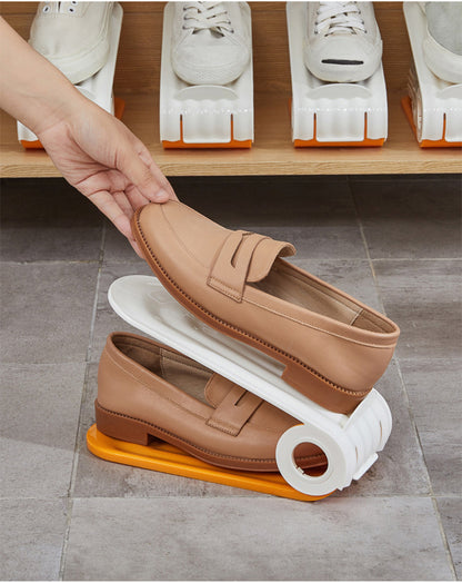 Double-Layer Adjustable Shoe Storage Rack