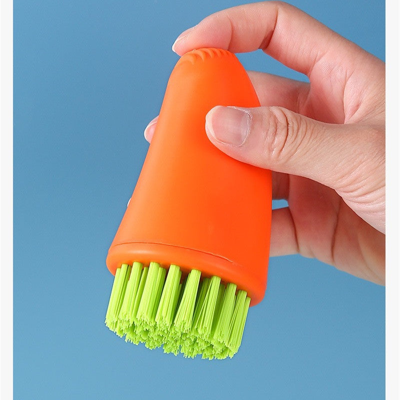 Carrot Shape Kitchen Cleaning Brush