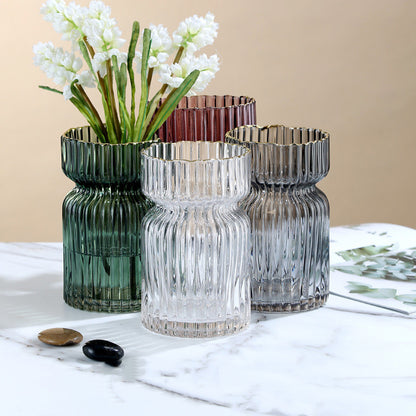 Electroplated Glass Vase Decor
