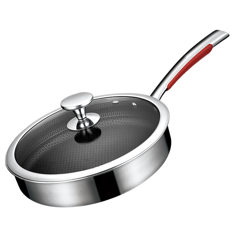 Stainless Steel Honeycomb Non-Stick Pan