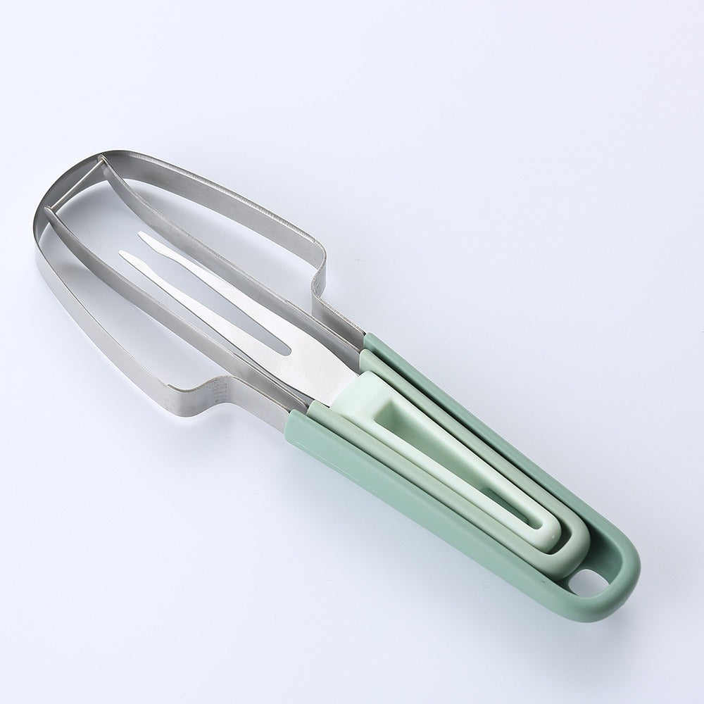 3-in-1 Stainless Steel Fruit Cutter Set