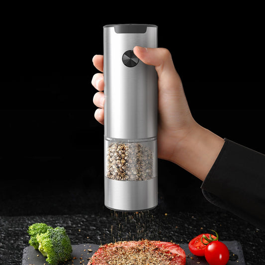 Electric Stainless Steel Pepper Grinder