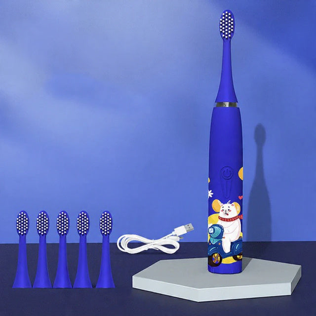 Rechargeable Electric Toothbrush for Kids