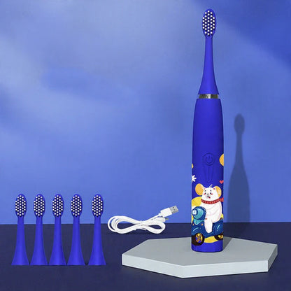 Rechargeable Electric Toothbrush for Kids