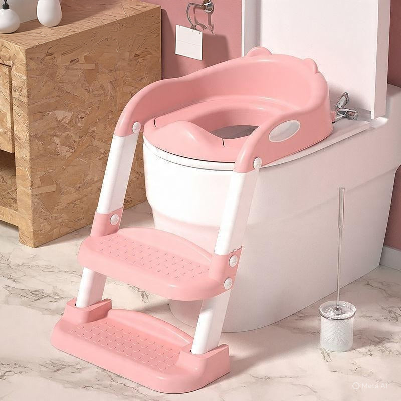 2-in-1 Baby Toilet Training Ladder