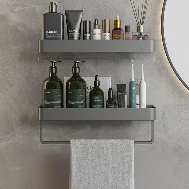 Punch-Free Wall Storage Rack