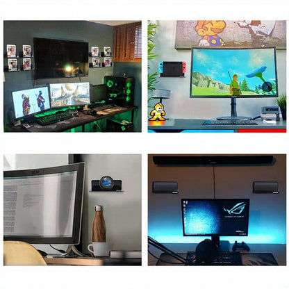 3-Piece Acrylic Floating Wall Shelf Set