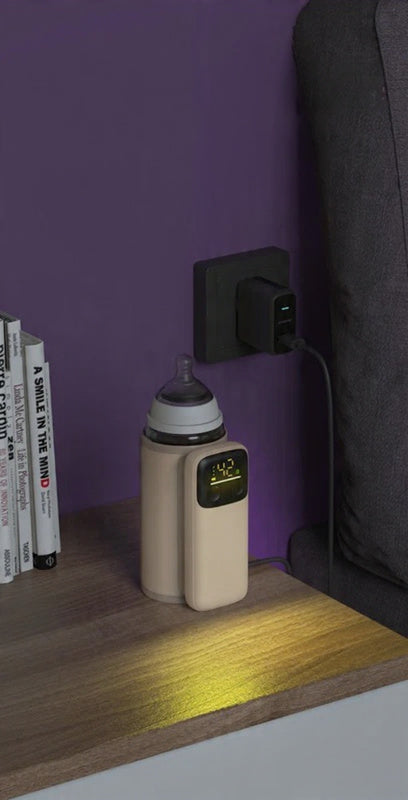 Portable Baby Bottle Warmer with Insulation Cover
