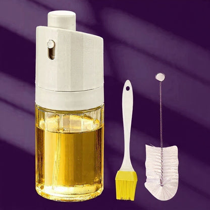 2-in-1 Glass Oil Dispenser & Sprayer