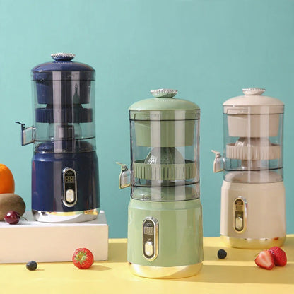 Portable Electric Juicer with Slag Separation