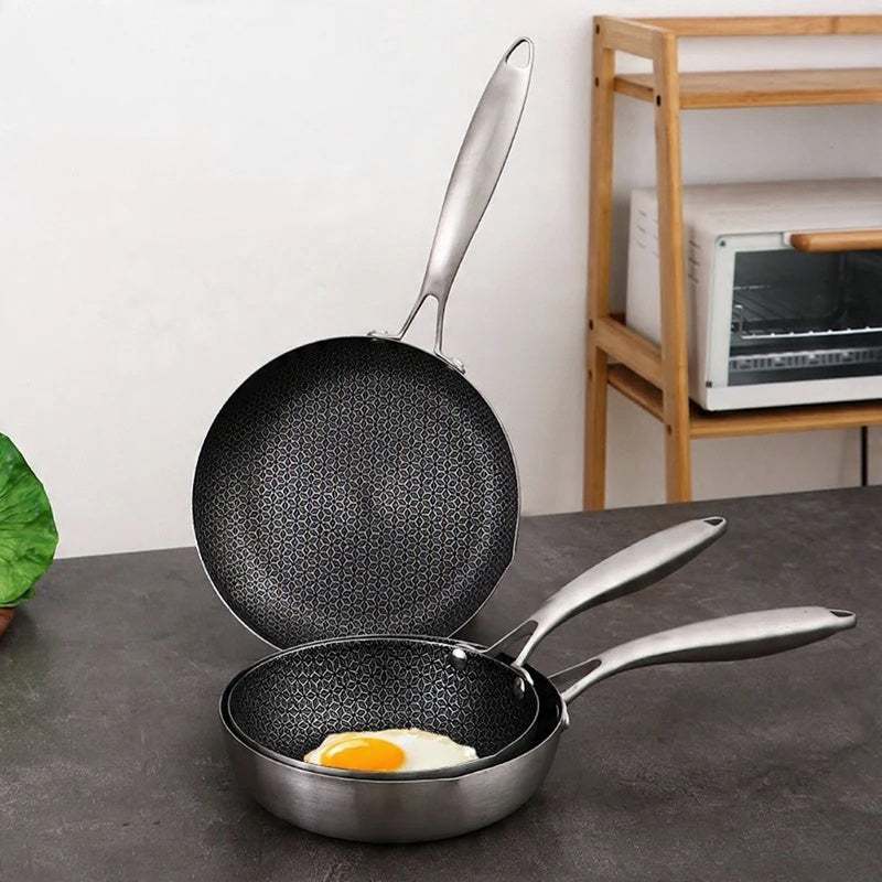 Stainless Steel Steak Frying Pan