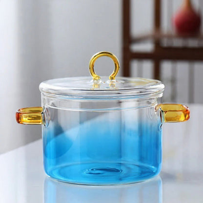 Borosilicate Glass Cooking Pot