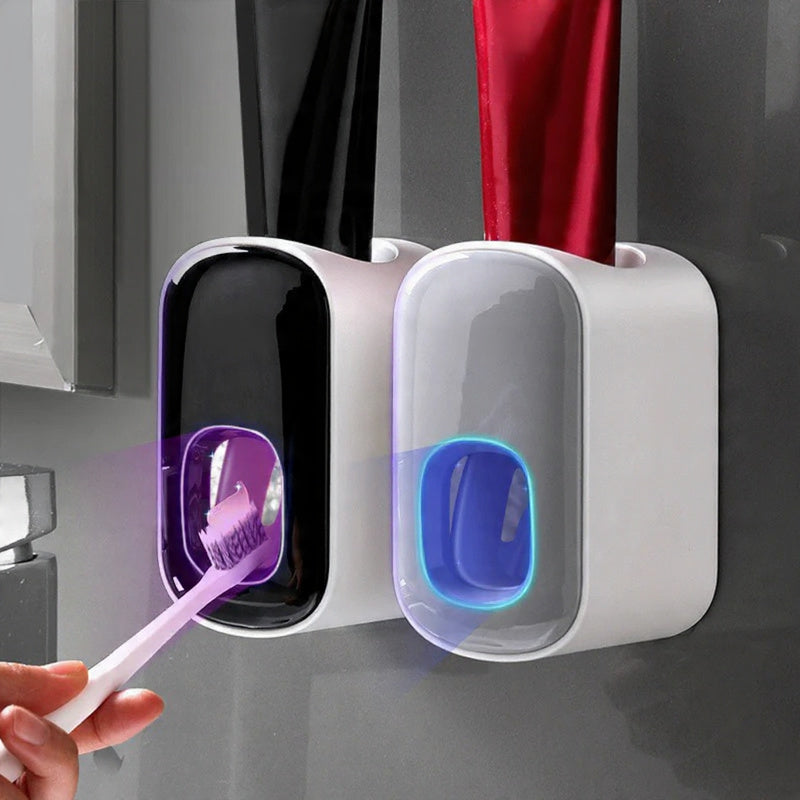 Automatic Toothpaste Dispenser & Holder Set