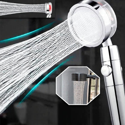 360° Rotating High-Pressure Shower Head